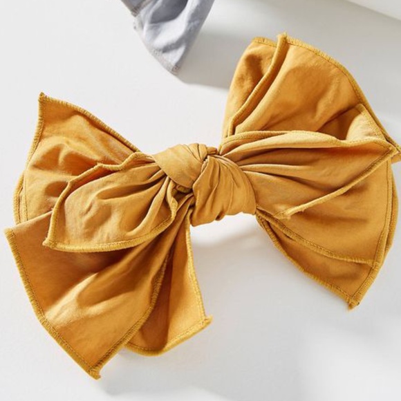 Anthropologie Accessories - 1 Yellow  Anthropologie Hadley Bow Barrette